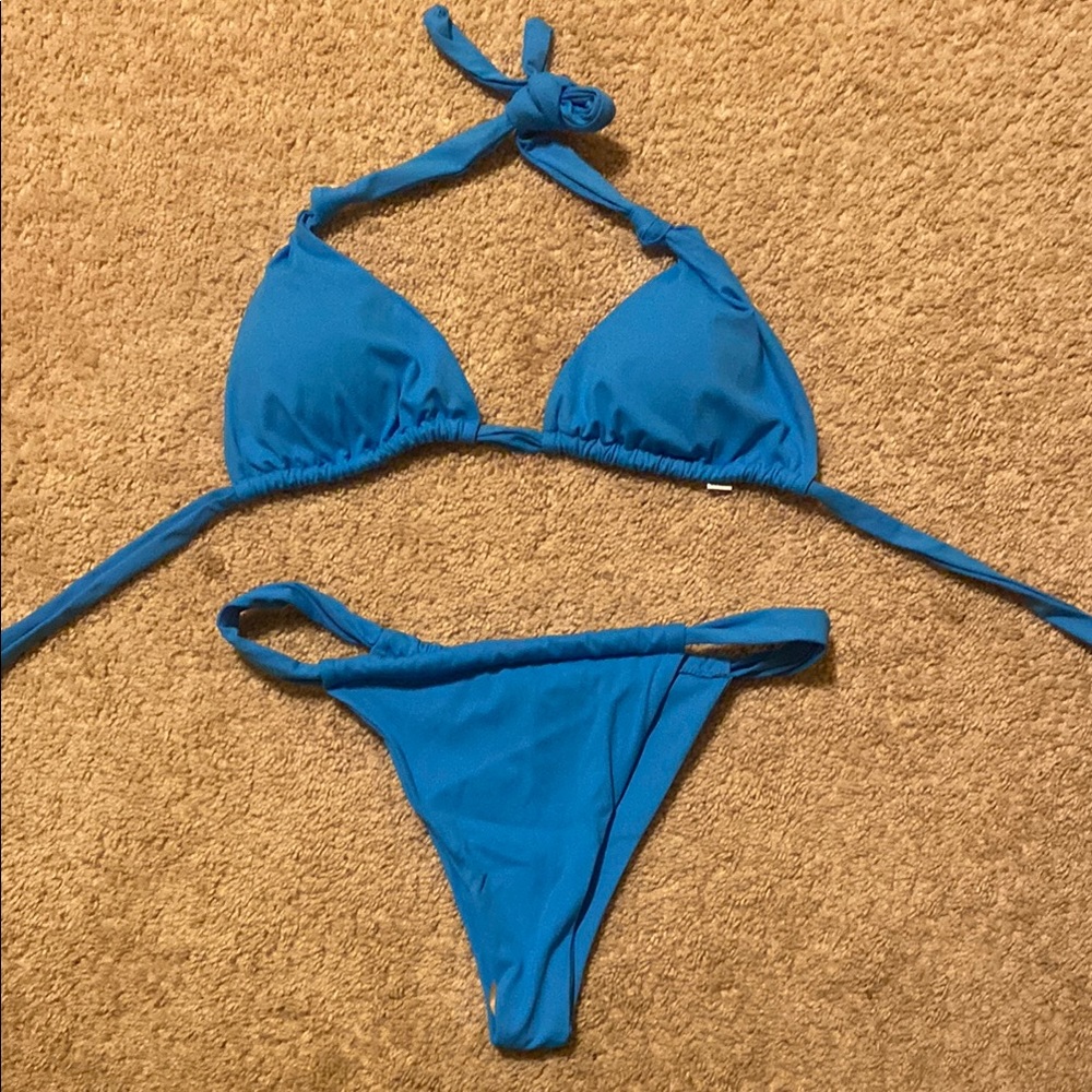 Blue Bikini Set